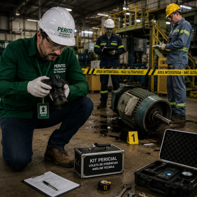 assistência técnica de perícia em segurança do trabalho