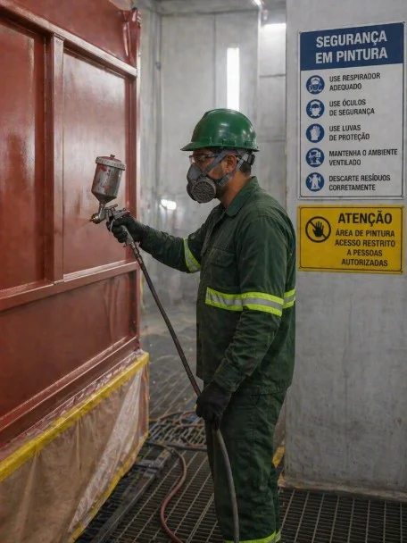 Curso Segurança em Atividades de Pintura