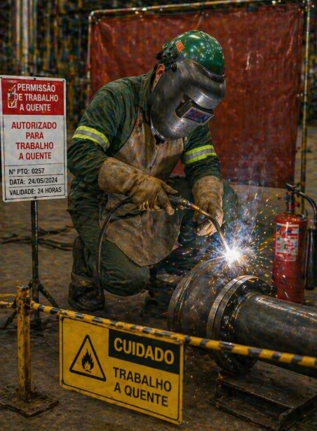 Curso NR 34 Básico – Segurança nas Atividades de Trabalho a Quente
